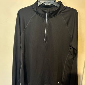 Danskin Now Black Long Sleeve Pullover